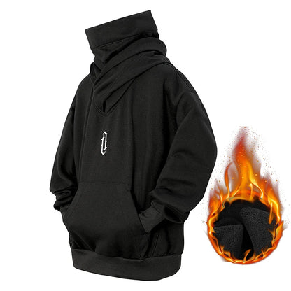 Japanese Ninja Turtleneck Oversized Hoodie